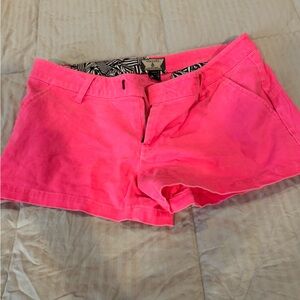 Volcom High Waist Neon Pink Women's Shorts